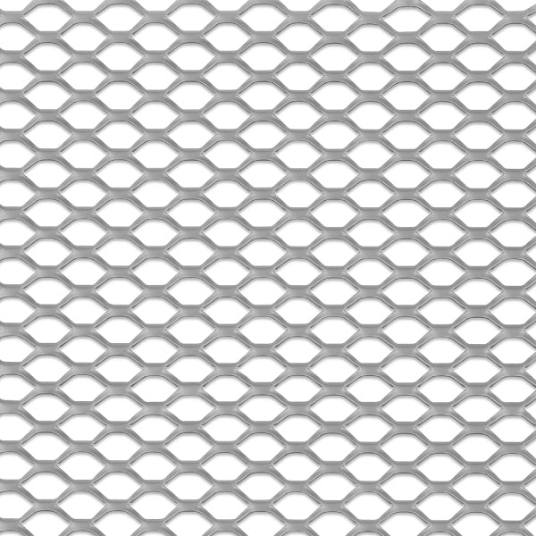 Zircon 25 - Expanded Mesh - Raised - Aluminium - Mesh Warehouse - Mesh ...